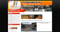 Desktop Screenshot of ets-descamps.be